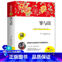[正版]中英双语新版 罪与罚 英汉对照 陀思妥耶夫著 英文版文学原版原著 词汇注释双语名著全本无删减中英文双语版中英对
