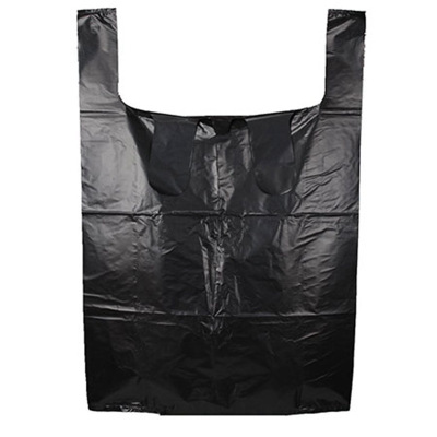 厨房宿舍饭店加厚背心手提式黑色彩色一次性垃圾袋特厚家用垃圾袋心垃圾袋 60*90cm*50个