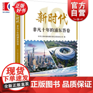 新时代非凡十年的浦东答卷 中共上海市浦东新区委员会党史办公室编上海人民出版社社会主义新时代建设成就改革发展