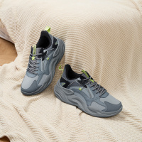 澎湃丨361°男鞋运动鞋新款革面休闲鞋男士软底复古老爹鞋子