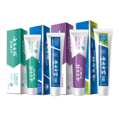 云南白药(YUNNANBAIYAO)520g健康牙膏4支装