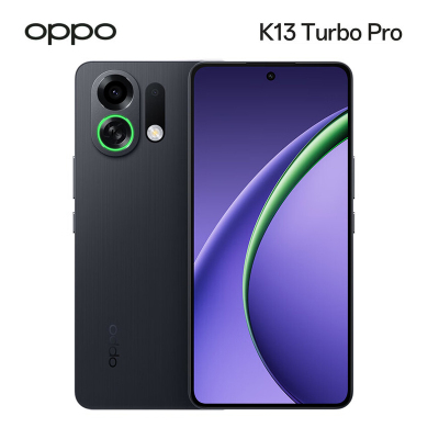 OPPO K13 Turbo Pro 黑武士 12GB+256GB 第四代骁龙8s 5G芯 7000mAh大电池 80W快充 5G手机