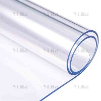 翌嘉YJ40618180 磨砂桌布pvc餐桌垫茶几垫防水防油软玻璃 60*100