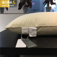 秋冬棉羽丝绒枕头 机洗慢回弹酒店成人俯卧侧睡软纤维枕芯 三维工匠