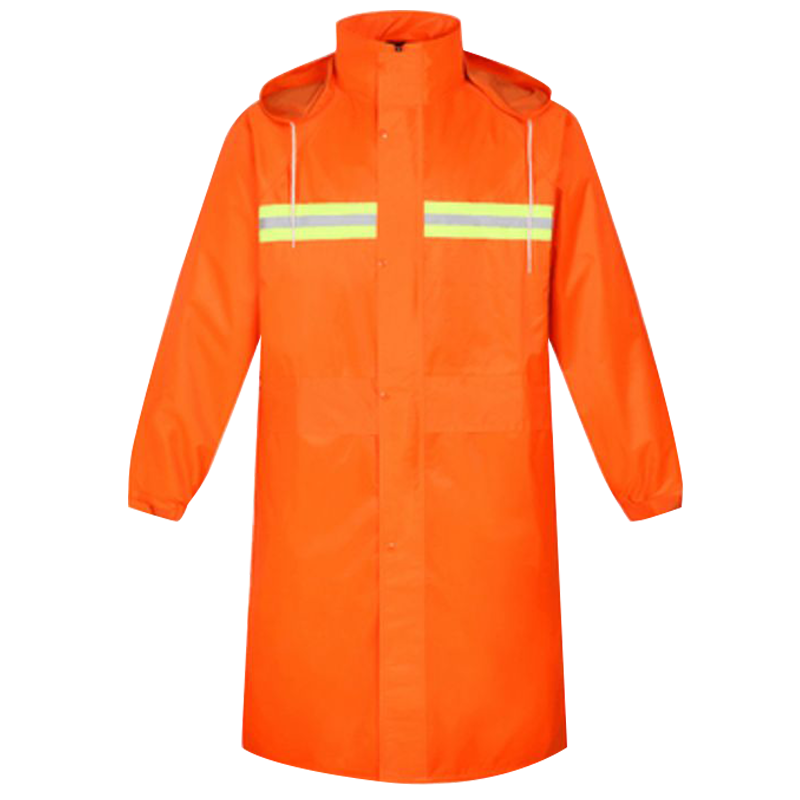 橙色 反光环卫雨衣 道路消防绿化工程雨衣雨裤套装户外工人市政防水