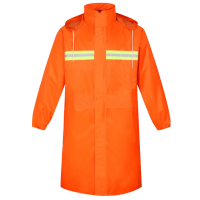 橙色 反光环卫雨衣 道路消防绿化工程雨衣雨裤套装户外工人市政防水