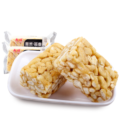 雨旺食品黑米燕麦沙琪玛500g有粗粮