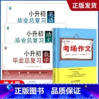 小升初+考场作文 小学升初中 [正版]2023小升初系统总复习真题卷必刷题人教版复习资料模拟试卷小学毕业总复习冲刺专题卷