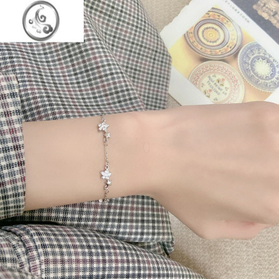 JiMi星星手链轻奢小众精致ins小众设计闺蜜女款韩版简约个性手饰2023