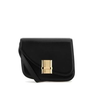 Salvatore Ferragamo女士真皮金色五金斜挎包 手提单肩包 潮流百搭日常通勤小方包