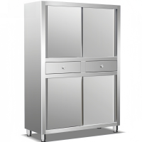 依韵珂不锈钢橱柜80*40*150cm台