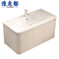 豫龙都洗脸盆柜91cm台