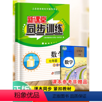 不同版本咨询客服 七年级/初中一年级 [正版]2024新课堂同步训练数学七年级上册课堂辅导专项训练7年级上教辅