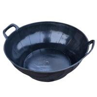 黑色皮灰盆灰桶 40cm