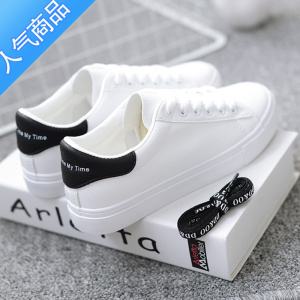 SUNTEK2022夏季平底小白鞋ins仙女百搭休闲运动小码透气板鞋女细带单鞋