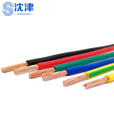 沈津 铜芯软电线 ZR-BVR-10mm² /米(颜色可备注)