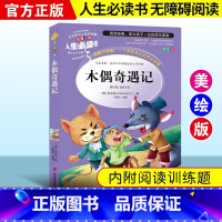 木偶奇遇记 [正版]绿野仙踪三四年级课外书必读老师的快乐读书吧木偶奇遇记二年级上册下册课外阅读书籍秘密花园绿山墙的安妮小