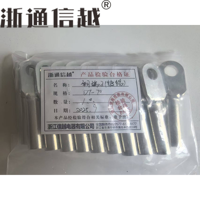 浙通信越 铜端子(镀锡)DT -70/只