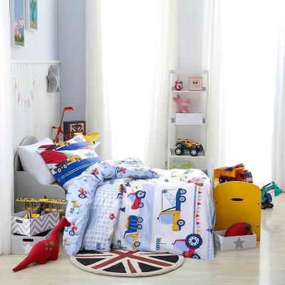 美帮汇家纺全棉四件套全棉套件三件套儿童床品床单