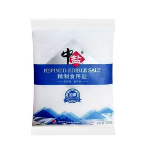 中盐 精制食用盐500g