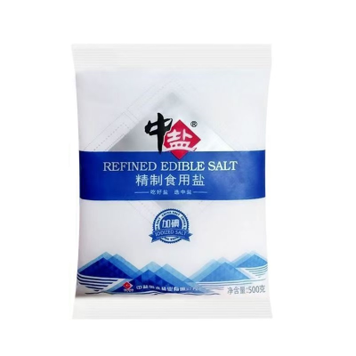 中盐 精制食用盐500g