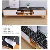 家柏饰(CORATED)北欧格子电视柜桌布盖布盖巾防水防油免洗现代简vc防尘罩布