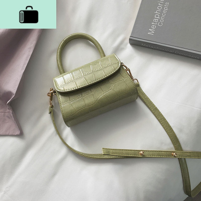 上新小包包女包2020夏天新款潮时尚百搭单肩斜挎包网红手提小方包NEW LAKE女斜挎包