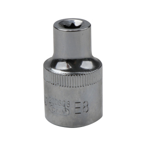 长鹿 1/2”镜面E形套筒 E18