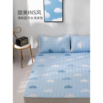 美帮汇床垫软垫保护垫薄床褥薄款学生宿舍防滑垫子云朵棉花糖Y