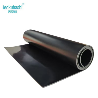 天空桥 绝缘胶皮 黑色5mm*1m*10m 卷