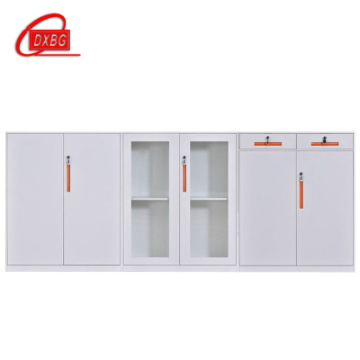 DXBG钢制文件矮柜资料档案柜收纳储物柜铁皮柜财务凭证柜办公柜