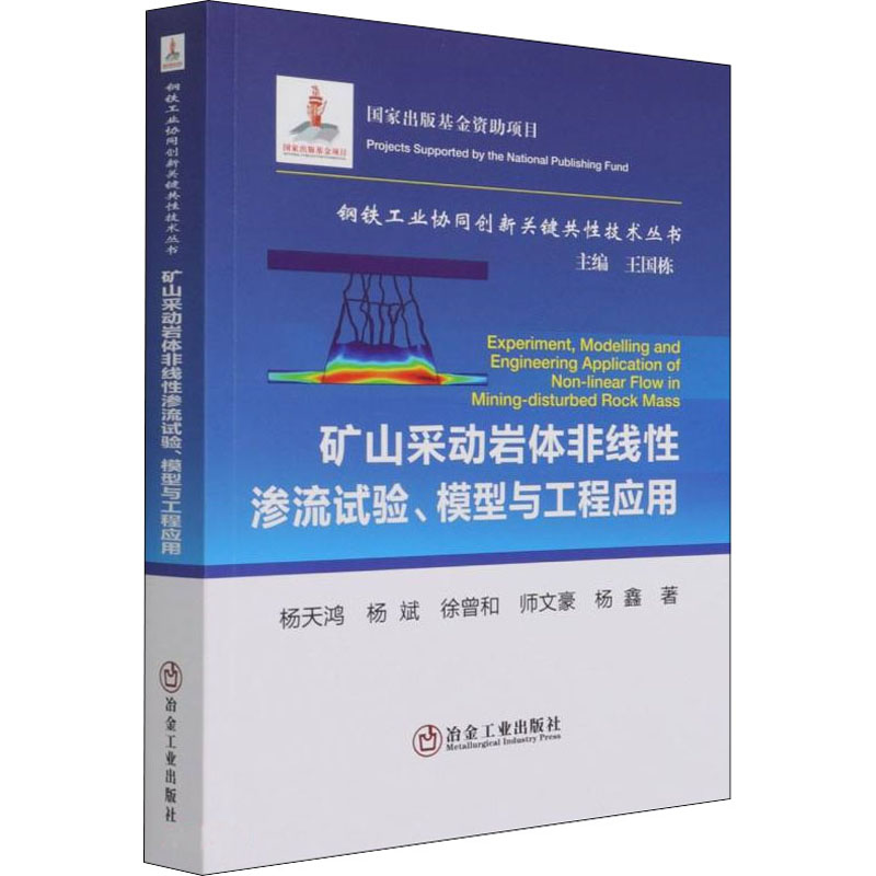 正版新书]矿山采动岩体非线性渗流试验、模型与工程应用杨天鸿