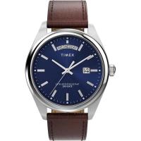 Timex/天美时欧美腕表石英真皮表带复古潮流百搭手表