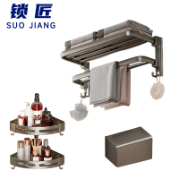 锁匠 浴室置物架三件套/套