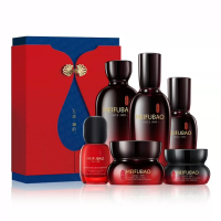 (MEIFUBAO)美肤宝套装护肤套装 五珍御龄礼盒 水+乳+精华+霜+眼霜 保湿补水 新老款随机发