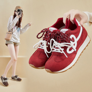 内增高ins韩版新款阿甘鞋女秋季学生跑步运动休闲街拍