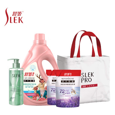 舒蕾香氛清洁四件套DF2401洗发露洗衣液香氛大师四件套(礼品袋)