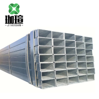 珈瑄 镀锌矩形方管 钢材镀锌方通焊接钢管防锈方管 80*120mm kg