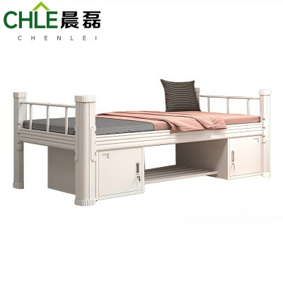 晨磊 单层宿舍床 1.2m(床板+床垫+床下柜) 套