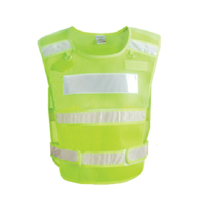 天鸣 TMSF 抗冻反光晶格反光背心 尺寸可调节反光防护马甲 源头工厂 可定制 均码 件 黄色 均码