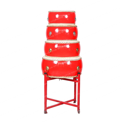 121416182024寸牛皮鼓堂鼓成人儿童舞蹈鼓教师上课节奏红鼓16寸牛皮红鼓52*25-+鼓棒