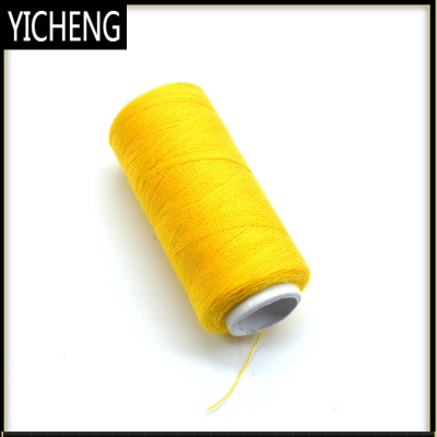 优质缝纫线手缝家用缝纫线套装彩色线团缝衣服针线彩色黑白10色YICHENG金黄色线一包10个（送针）