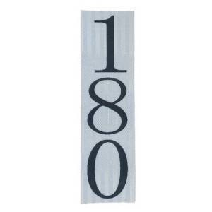 满盛达建 粘贴式反光号码牌 150*340mm 张