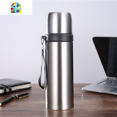 子保温杯户外便携水杯子男女学生真空不锈钢水壶茶杯定制LOGO FENGHOU 750ML酒红色