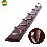 鹍翔五勾实木衣帽架59CM/个