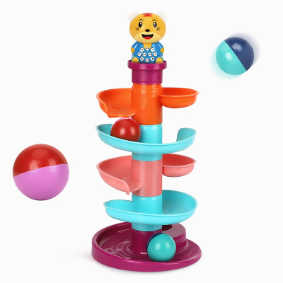 勾勾手(gougoushou)儿童玩具小虎早教学习机趣味轨道转转乐益智玩具男女孩趣味小虎轨道转转乐