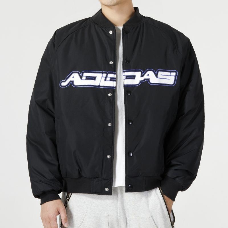 adidas/阿迪达斯棉服运动休闲舒适保暖立领男装外套IK2412 C