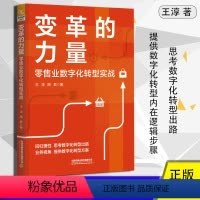 [正版]变革的力量零售业数字化转型实战 王淳著 数字化转型内在逻辑和常见步骤 组织模式和实践方法 企业IT/技术部门管