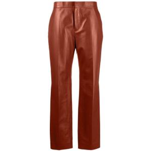 Chloe/蔻依女款羊皮修身休闲裤丝绸衬里显瘦百搭正装裤