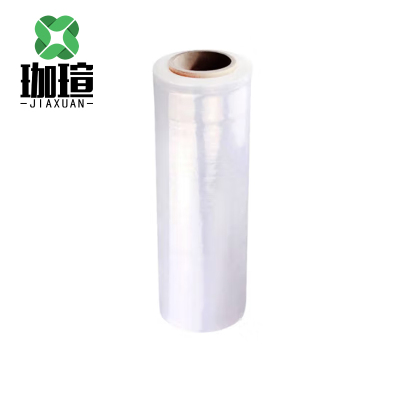 珈瑄 缠绕膜 单卷打包膜搬家包装膜保护膜拉伸膜工业膜 1m宽300m长 单位:卷